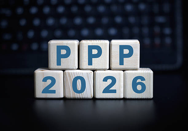 istock 2026 concept - PPP on Wooden cubes 2248447629
