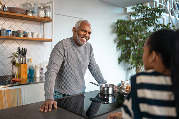 istock Mature Hispanic Couple in a Bright Modern Kitchen 2248448264