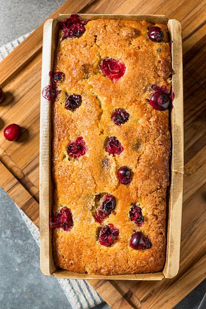 istock Homemade Autumn Cranberry Bread Loaf 2248466190