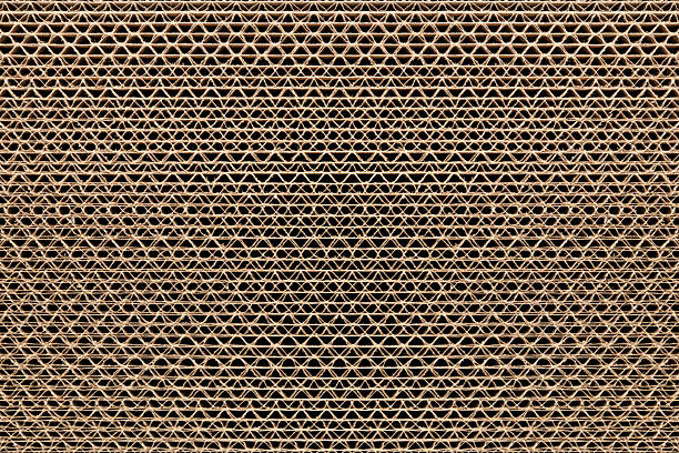istock Close-up of cardboard shock absorbing material 2248468647