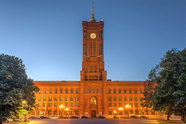 istock The Berlin Town Hall at dawn 2248470097
