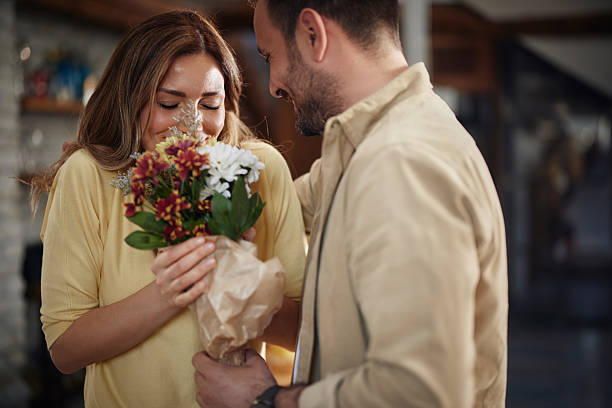 istock Oh honey, these flowers smell great! 2248476900