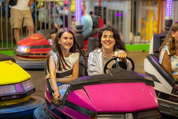 istock Wonderful Time in Amusement Park 2248479901
