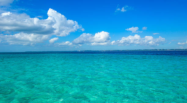 istock Beautiful sky and blue sea 2248483587