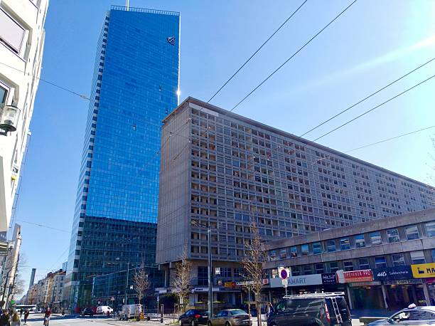 Modern Towers of Lyon's Part-Dieu District