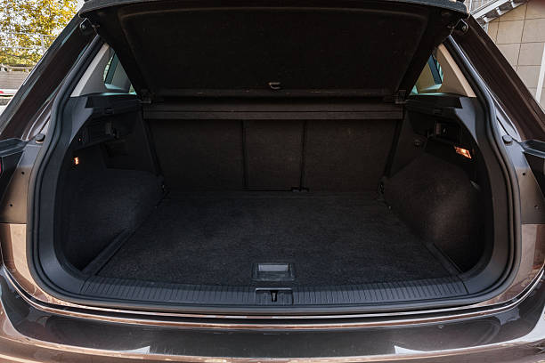istock Spacious trunk of an SUV ready for adventure with ample storage space 2248497023
