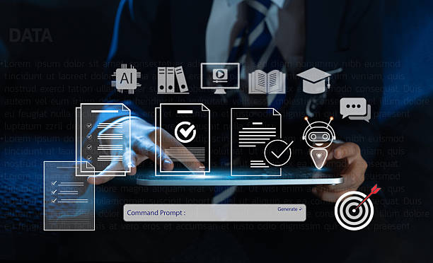 istock Education Learning,Teenboy using tablet with AI powered education technology with digital document,chatbot assistant,virtual learning tool,online learning,smart classroom,automated academic  systems 2248498243