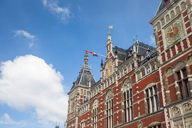 Amsterdam Centraal Station is the largest railway station in Amsterdam