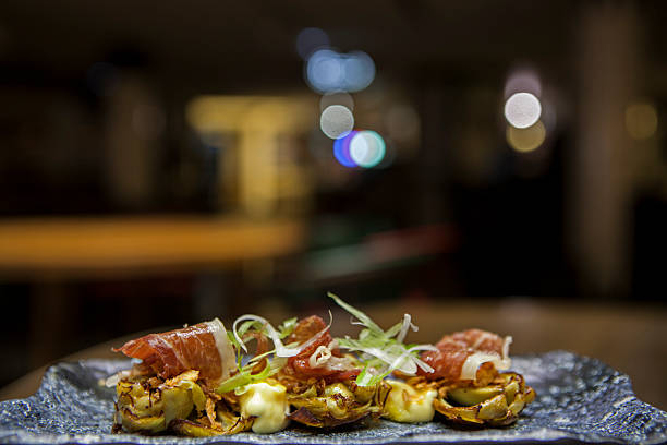 Jamon de Jabugo has an origin certificate and is used in multiple gourmet dishes for its high quality and taste in Spain