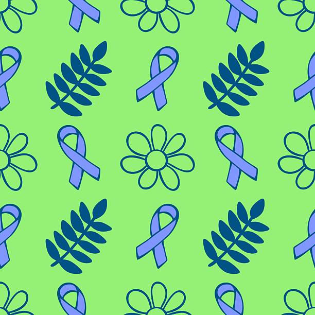 istock Breast cancer month seamless pink ribbon day mammogram pattern for wrapping paper and medical accessories 2248529578