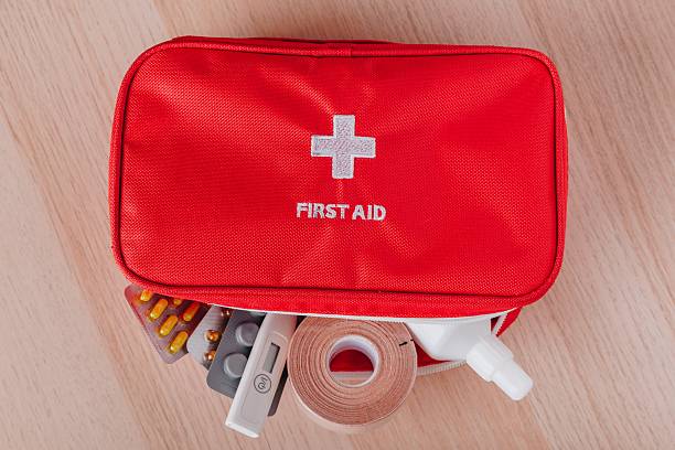 istock Comprehensive First Aid Kit Featuring Essential Medical Supplies for Immediate Care and Safety Preparedness at Home or on the Go 2248530820