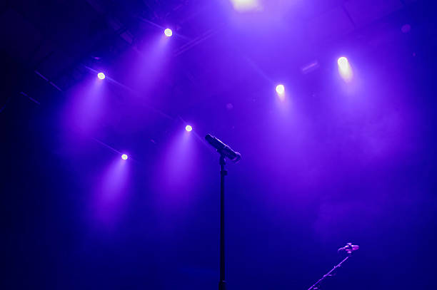 Lights In Blue Background At A Concert Hall At Amsterdam The Netherlands 27 September 2025