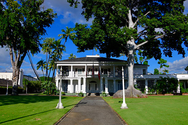 istock Governor of Hawaii compound - Washington Place, Honolulu, Oahu, Hawaii 2248537297