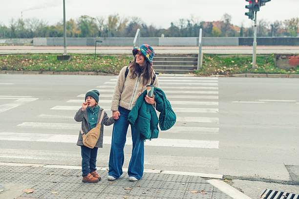istock Young mother and her son having fun outdoors 2248539101