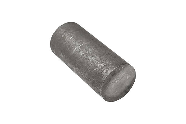 istock Gray metallic cylindrical weight is isolated. 2248539216