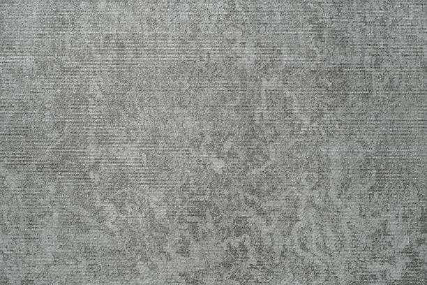 istock Gray asbestos cement slate wall texture background with subtle horizontal lines. 2248540690