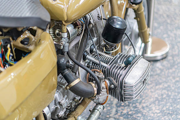 Spark plug in the old engine