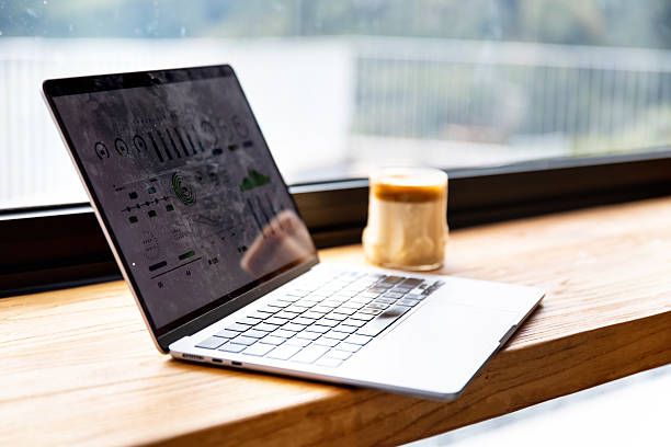 istock Financial statements on a laptop 2248542904