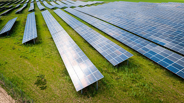 istock Photovoltaic farm as a renewable energy source. 2248542980