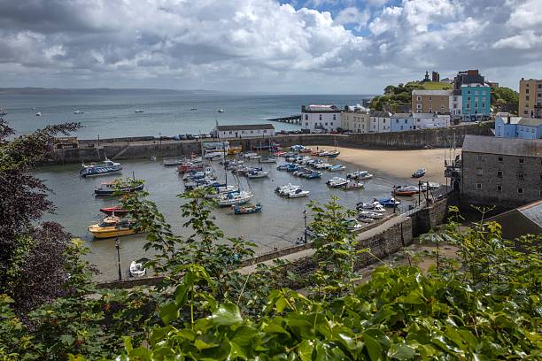istock Coastal scenes at Tenby Pembrokeshire. Beach and coastline 2248552983