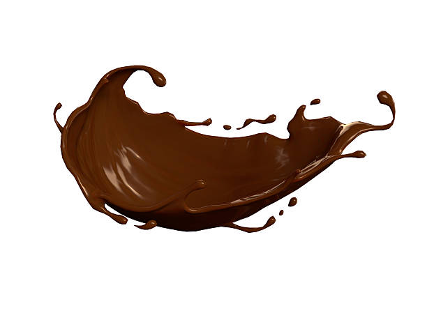 istock 3D illustration of melted chocolate 2248562136