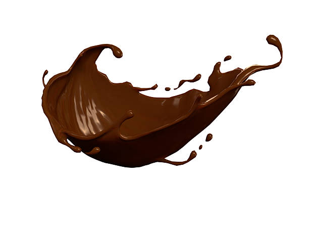 istock 3D illustration of melted chocolate 2248562215