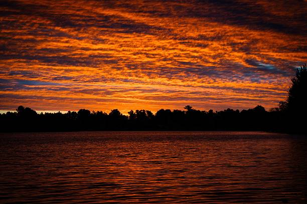 istock Warm morning sunrise in the Northwoods 2248563046