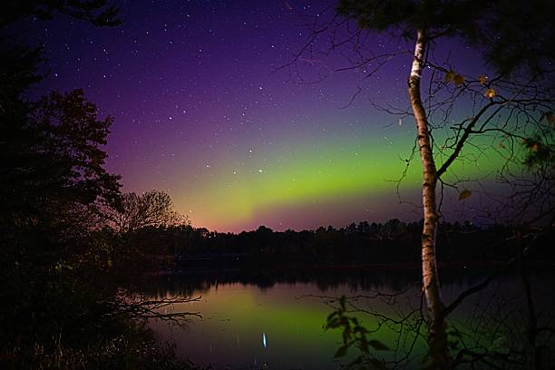 istock Northern Lights Over Tomahawk Wisconsin 2248563249