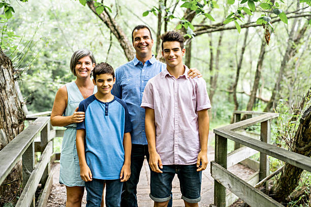 istock happy young family in forest having fun together 2248566076