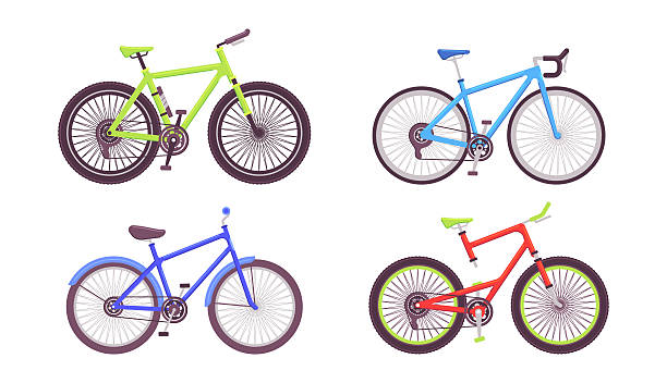 istock Bicycles for men, sport road and mountain bikes 2248570273