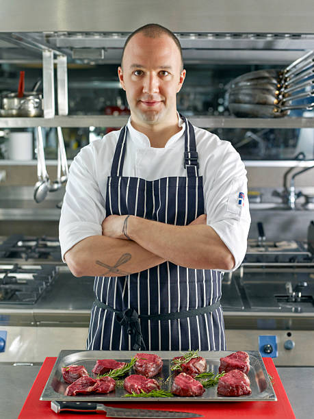 Chef in kitchen
