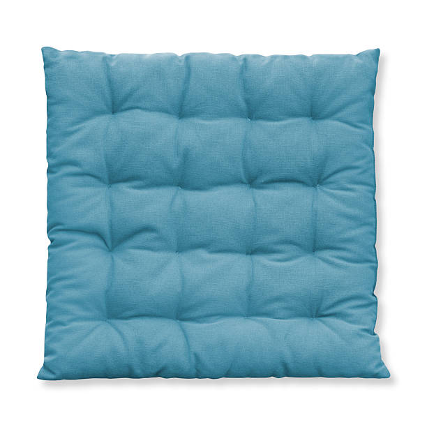 istock Square blue outdoor chair cushion 2248576901