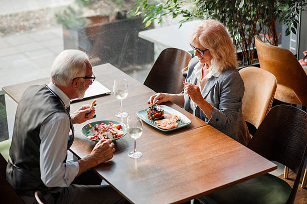 istock Professional colleagues dining in a restaurant 2248579211