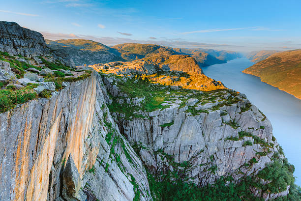 Preikestolen Lysefjorden Pulpit Rock , Norway