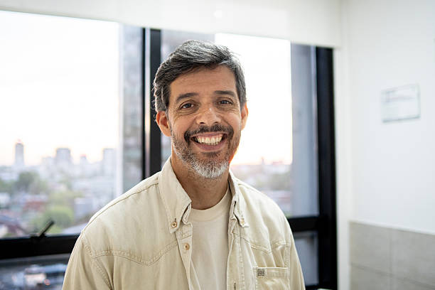 Portrait of mature man