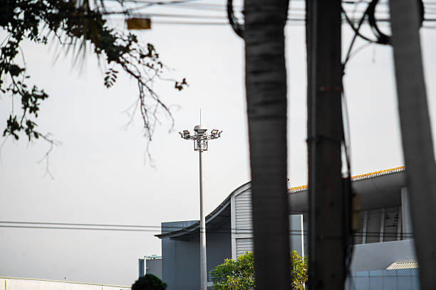 istock Urban Landscape with Communication Tower 2248583034