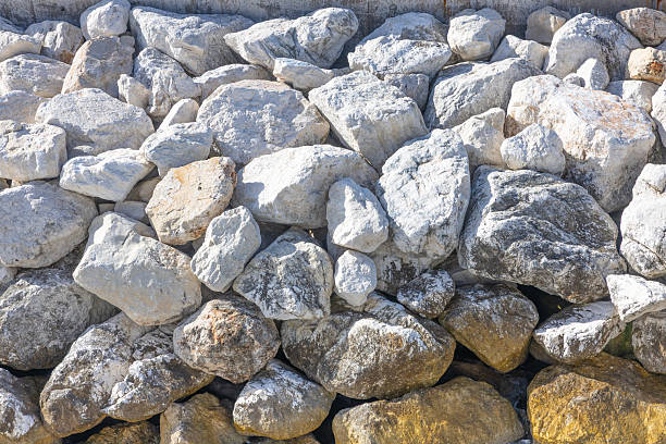 istock Rough Stone Pile Of Large Rocks For Landscaping, Construction, Or Wall Backdrop Texture Project Use 2248587997