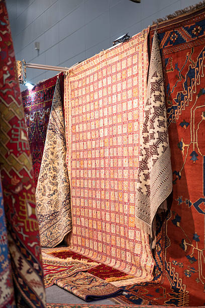 Traditional Turkish Kilim Rugs Display