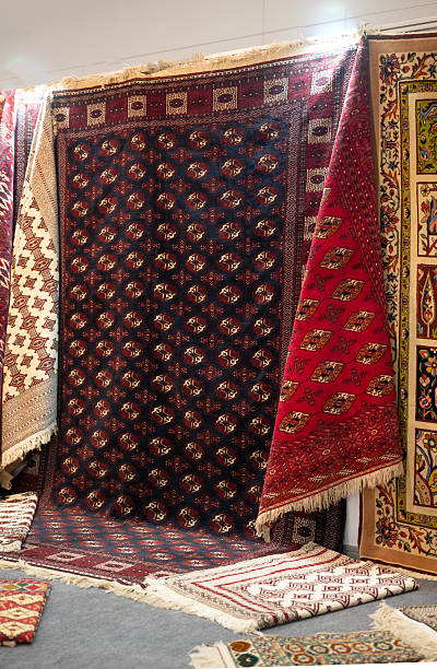 istock Traditional Turkish Kilim Rugs Display 2248588750
