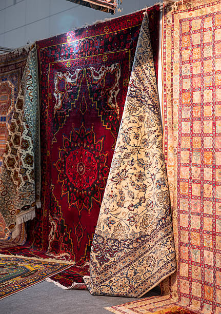 istock Traditional Turkish Kilim Rugs Display 2248588789