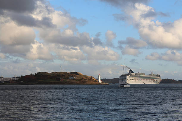 istock Georges Island at dusk 2248616578
