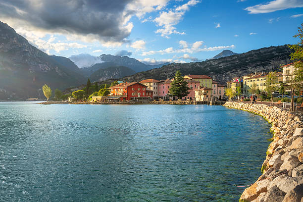 istock Torbole sul Garda Waterfront and Alps at Sunset, Lake Garda 2248618430