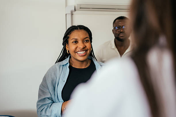 istock Patient arriving for prenatal appointment. 2248620779