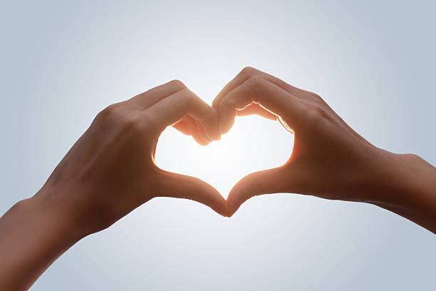 istock Hands Making Heart Shape Against Sky - Love and Romance Gesture 2248626188