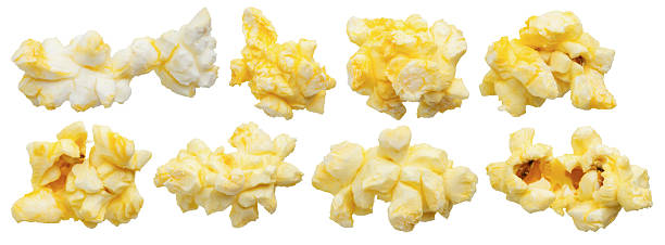 istock Tasty popcorn close up set isolated on white background 2248626723