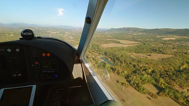 istock Flying POV, Pilot Flying Low On Small Personal Airplane 2248626796