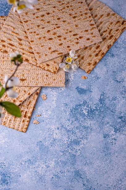 istock Traditional Jewish bread matzo for Passover 2248627092