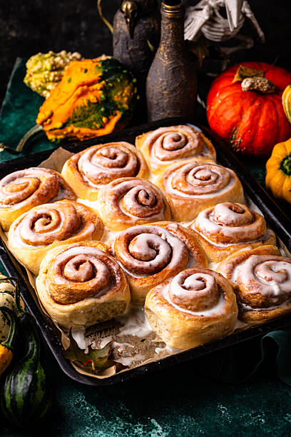 istock Fresh homemade bakery cinnamon buns 2248627138