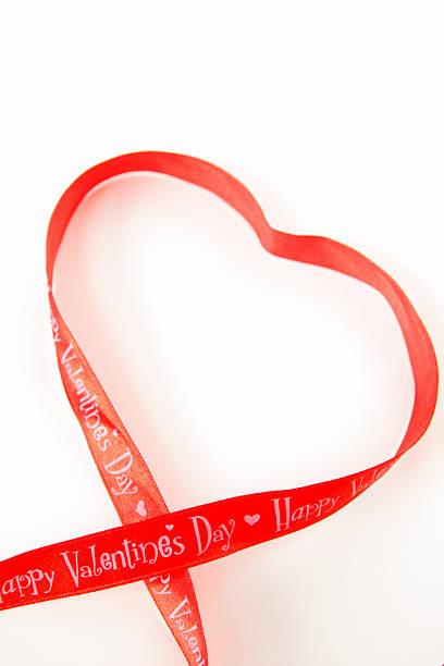 istock Heart made from red ribbon 2248641190