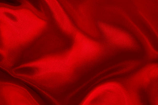 istock Dark red fabric texture background, detail of silk or linen pattern. 2248655995